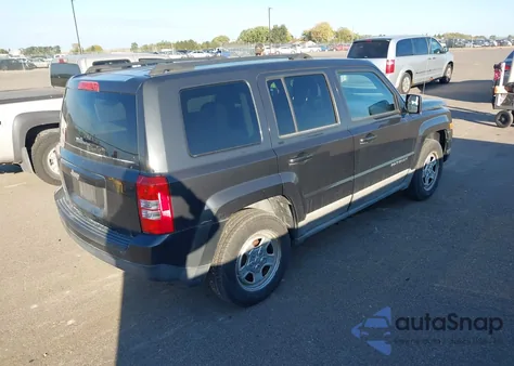 2011 Jeep Patriot Sport from USA, damaged, VIN 1J4NT1GA4BD128233